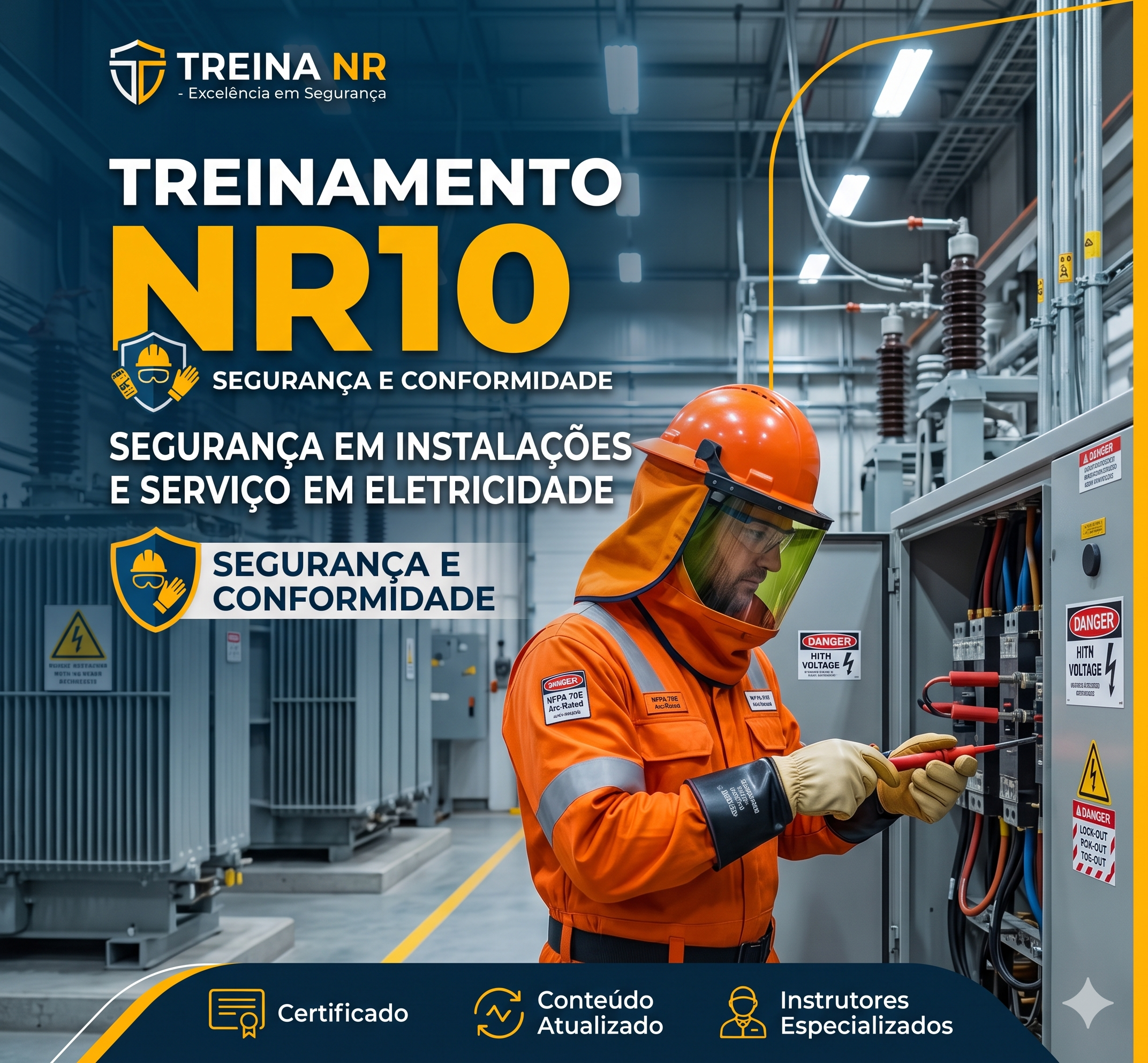 NR-10 – Segurança em Instalações e Serviços em Eletricidade