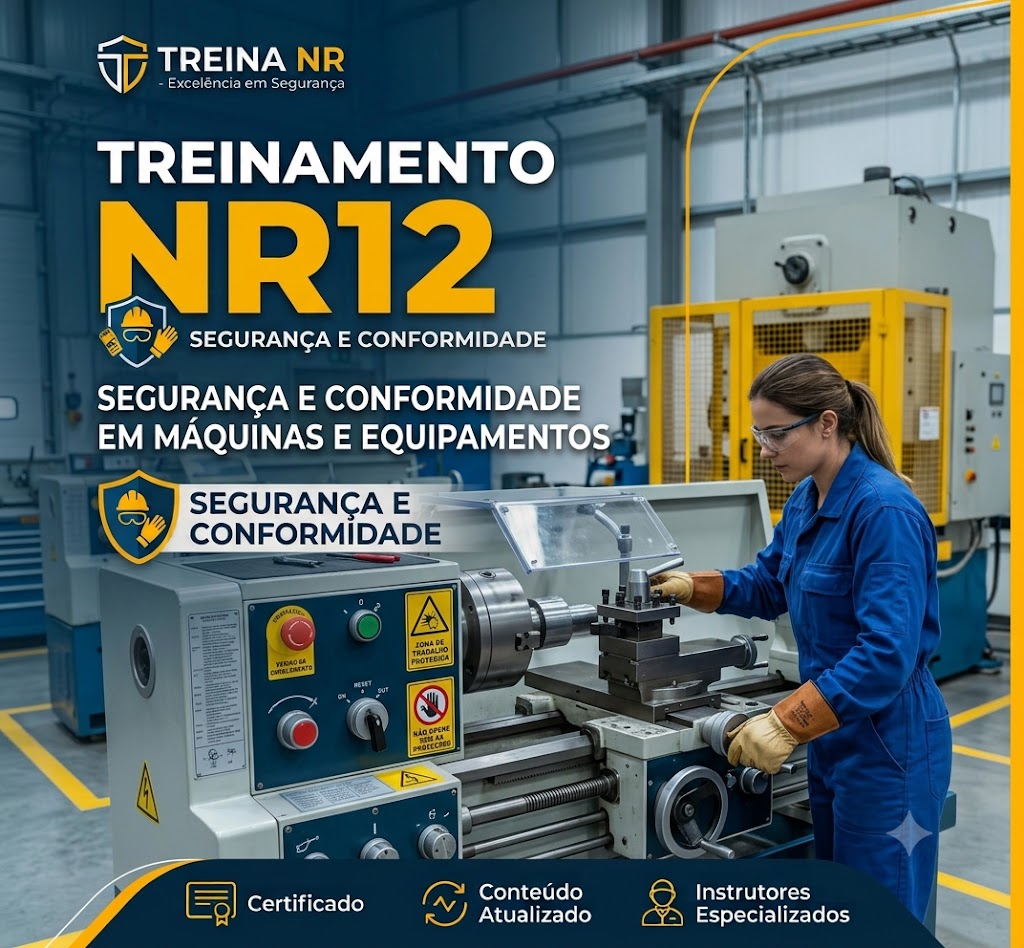 NR-12 – Segurança no Trabalho em Máquinas e Equipamentos
