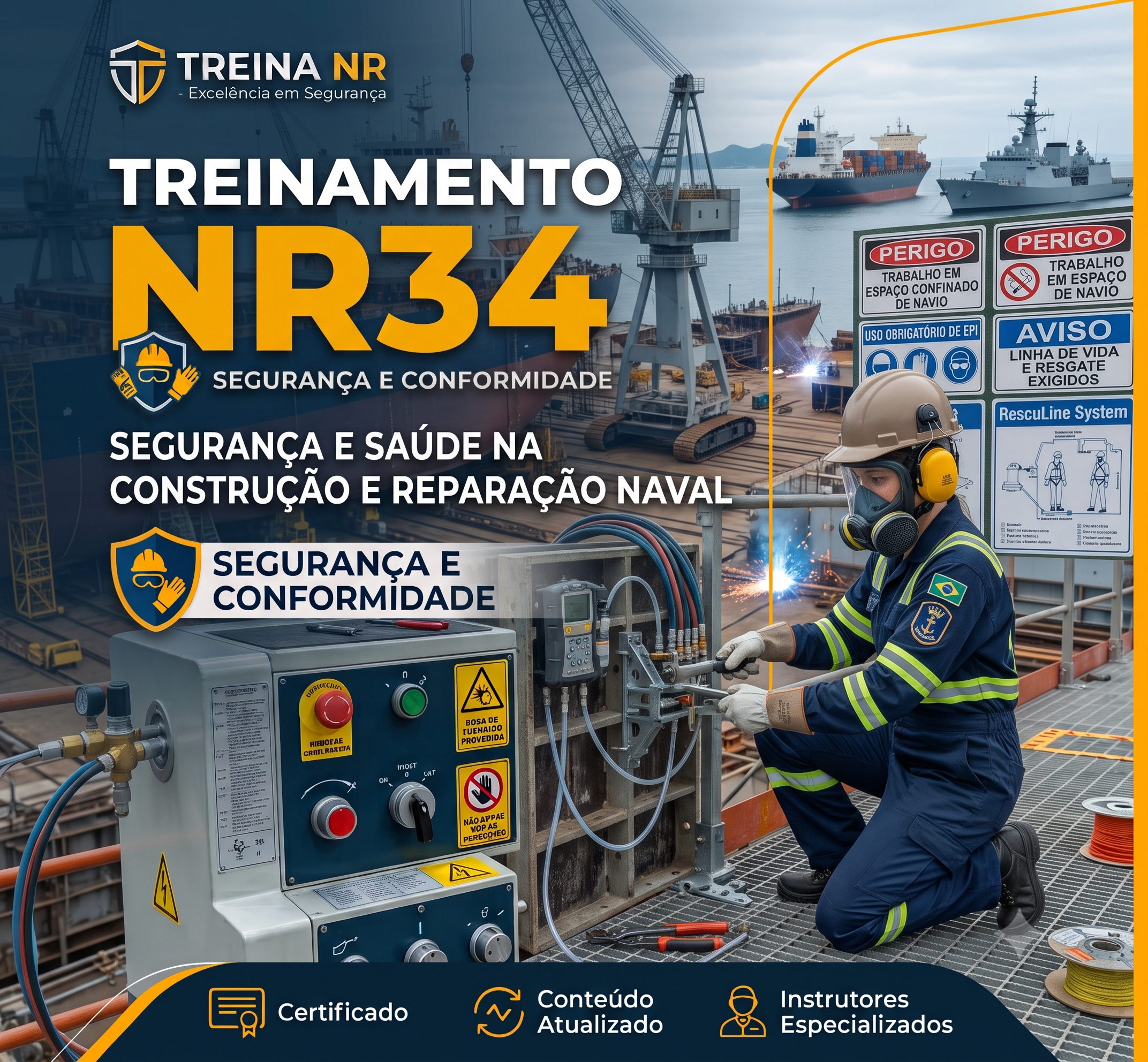 NR-34 – Trabalho a Quente